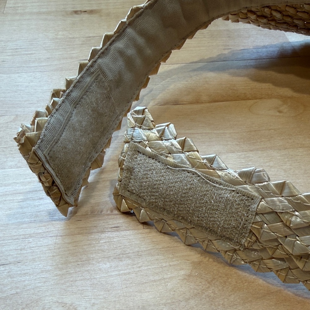 Beach Riot Straw Braided Visor OS - Picture 3 of 4